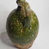 Old glazed terracotta jar, 33 cm