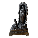 Religious metal music box - I am the immaculate conception - made in France