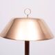 Falkenbergs Belysning Brass and Leather table lamp Sweden 1960s
