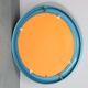 1970s Round Mirror, Italy