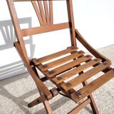 Folding wooden children's chair 1940