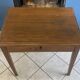 Desk with a large solid oak drawer from 1950, 78x58cm.