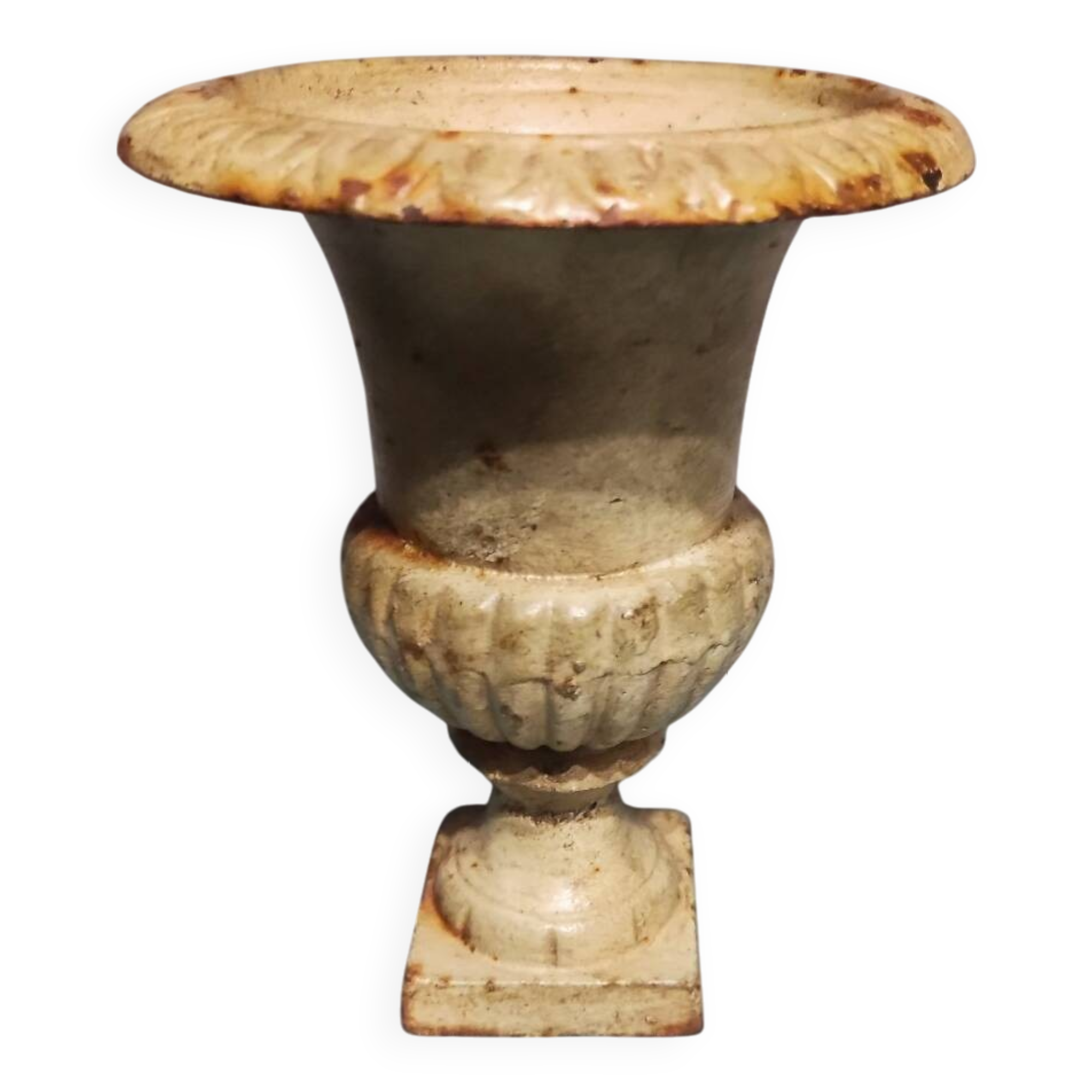 19th century cast iron Medici vase for the garden