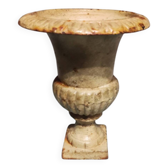 Vase médicis en fonte, XIX siècle