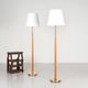 Pair of floor lamps by Hans Bergström for Ateljé Lyktan circa 1950