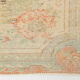 Tapis vintage oriental rouge pêche 6x9, 184x286cm