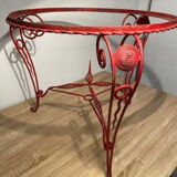 Wrought iron table