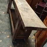 Solid beech carpentry workbench