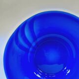 Pair of amphora vase and flat vase, vintage Murano glass.