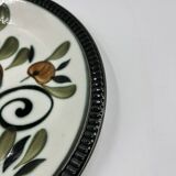 Set of two Boch Argenteuil flat plates