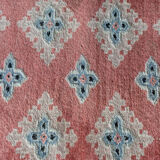 Handmade oriental carpet XXth Pink background 159 x 96 cm