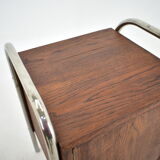 1940s Pair of Bauhaus Bedside Tables, Czechoslovakia