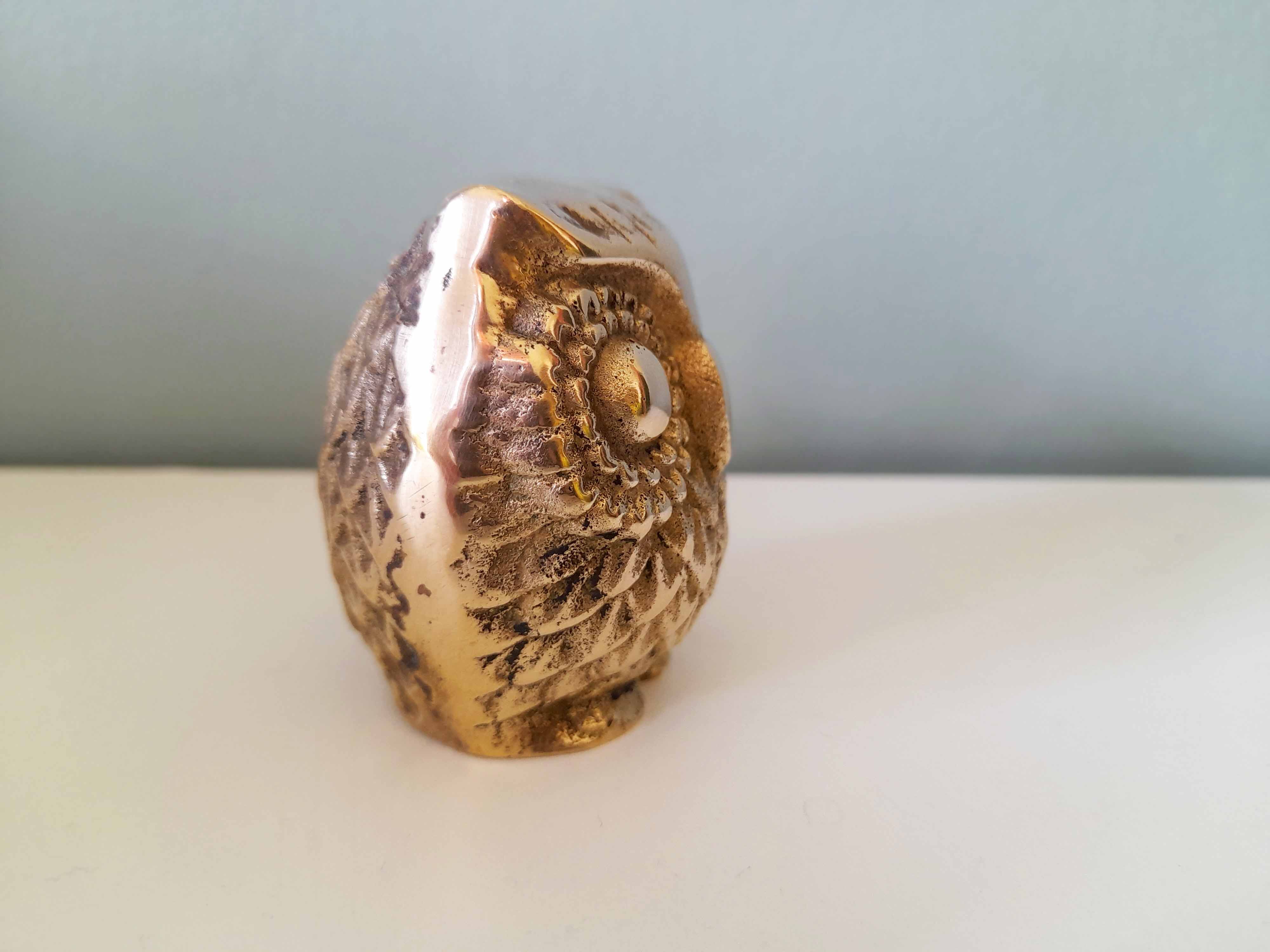 Brass owl