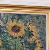 Still life with sunflowers by Gustaf Sjöö