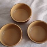 Set of earthenware ramekins from St Amand France