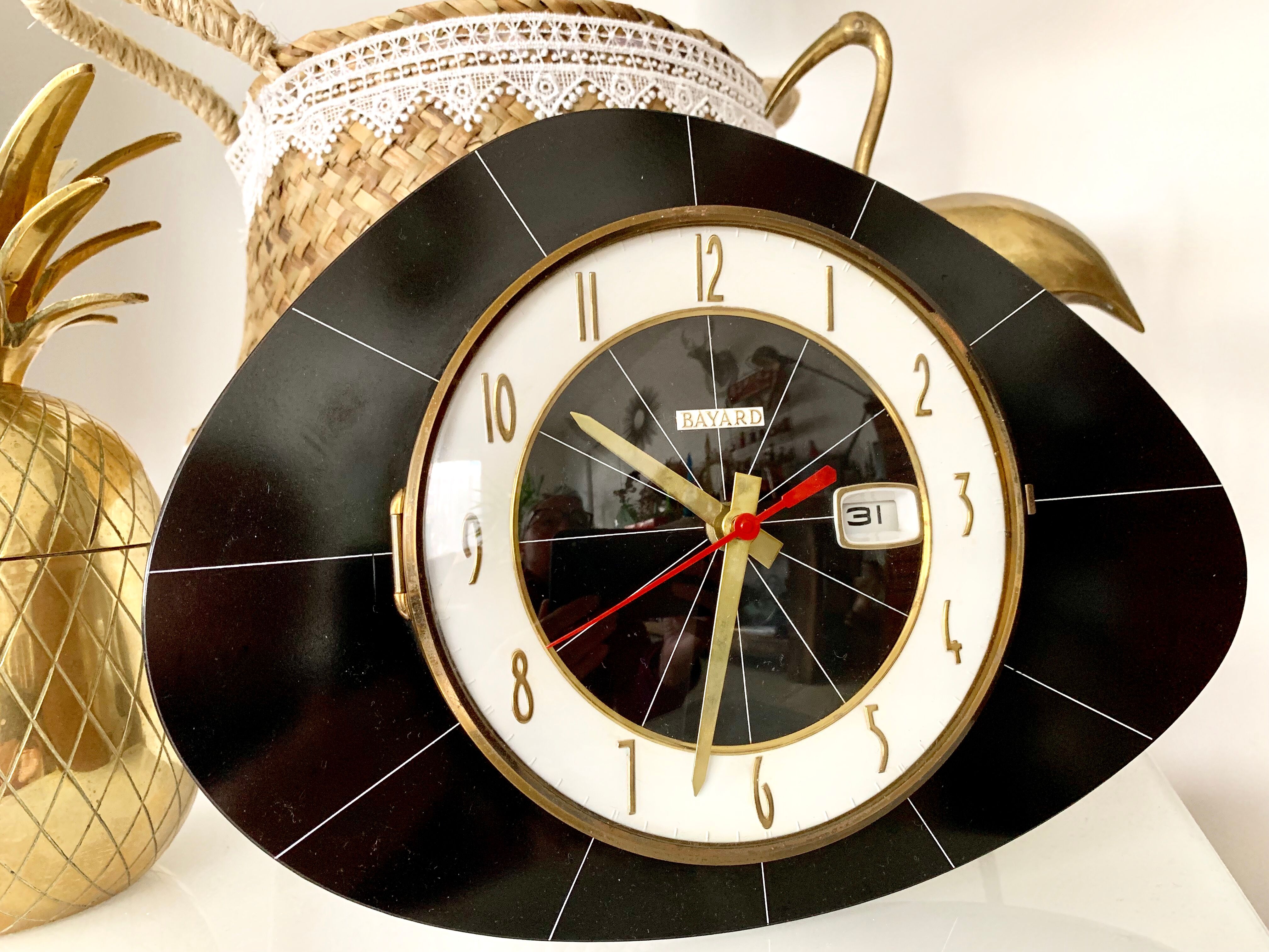 Pendulum Bayard vintage formica