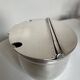 Palace sugar bowl Italian design 1960 silver-plated Broggi