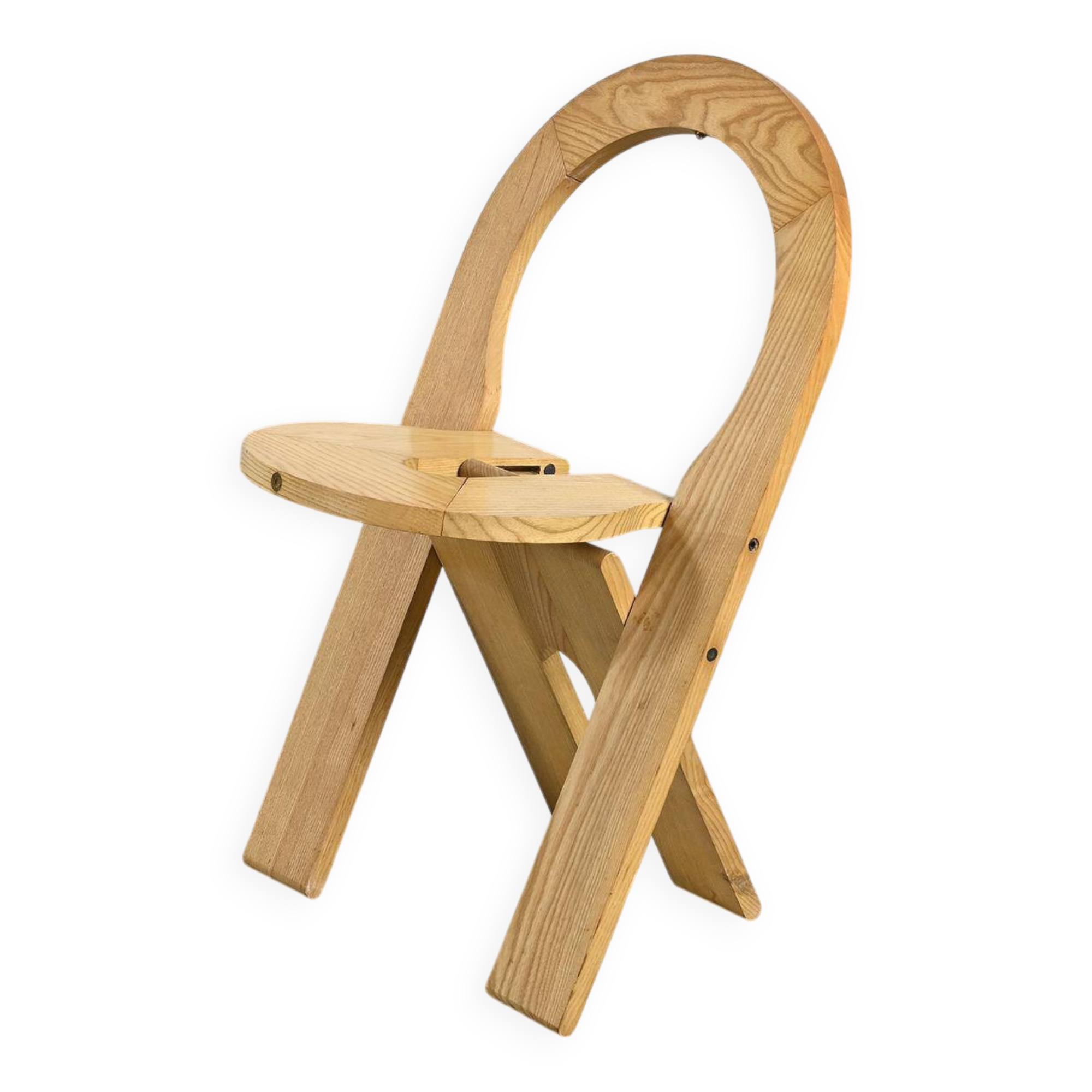 Vintage folding chair by Roger Tallon, Sentou circa 1978