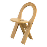 Chaise vintage pliante par Roger Tallon, Sentou vers 1978