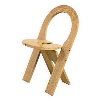Chaise vintage pliante par Roger Tallon, Sentou vers 1978