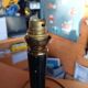 Black and gold lamp