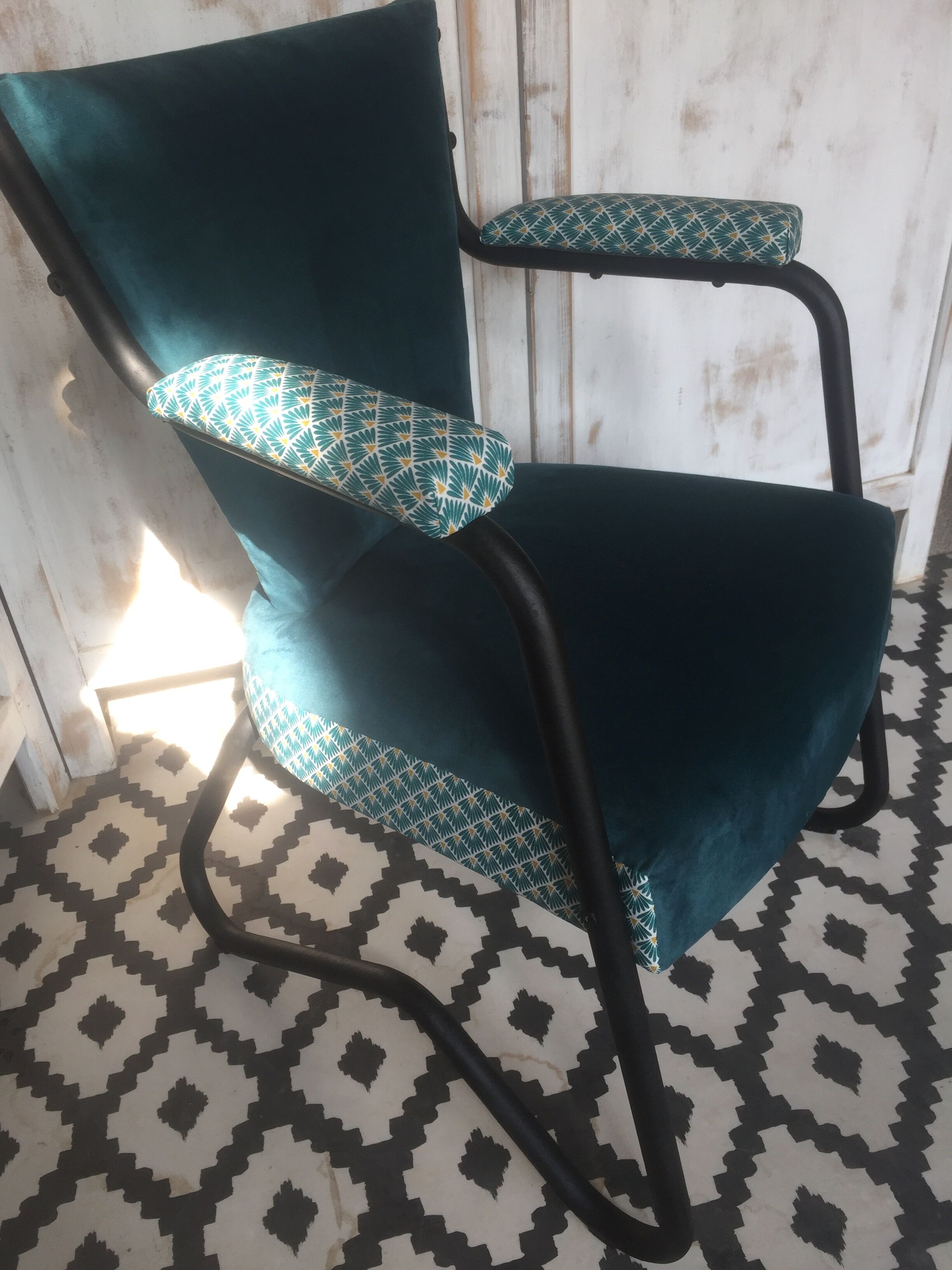 Hairdresser's chair, 40s
