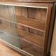 Display cabinet bookshelf in solid wood