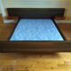 Vintage bed skaï