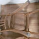 Lot de 4 chaises bistrot style baumann