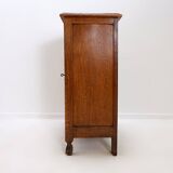 Meuble de chevet rustique / Petite armoire de rangement - 20e siècle