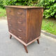 Commode vintage années 50/60 – 4 tiroirs – pieds compas
