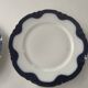 Set of 6 antique Haviland Paris porcelain plates.