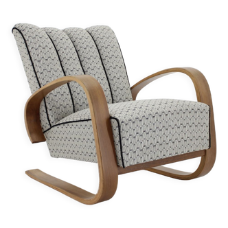 1940s Miroslav Navratil Cantilever Lounge Chair, Czechoslovakia