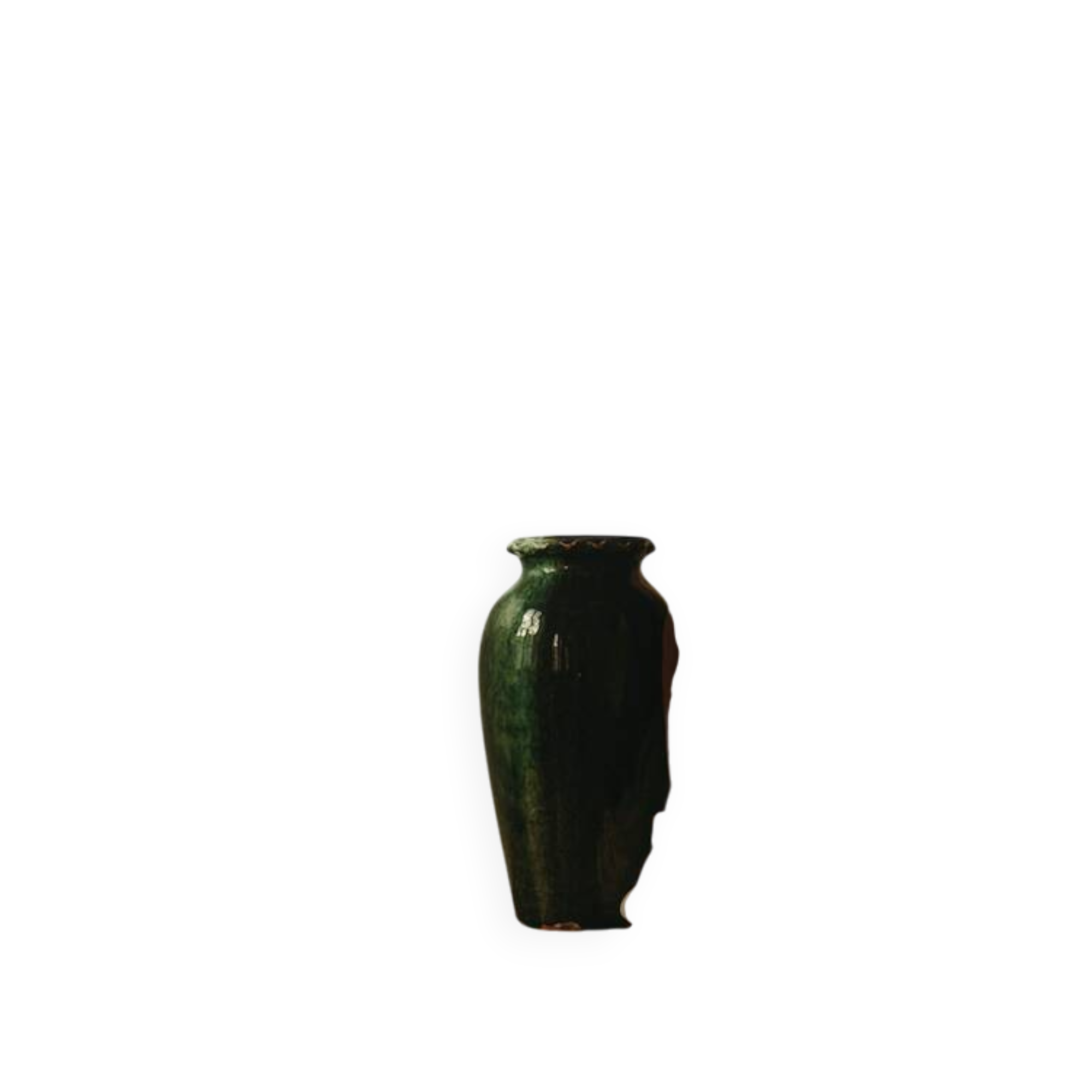 Pair of Chinese celadon porcelain vases