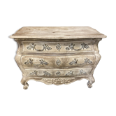Commode ancienne Louis XV chene patiné