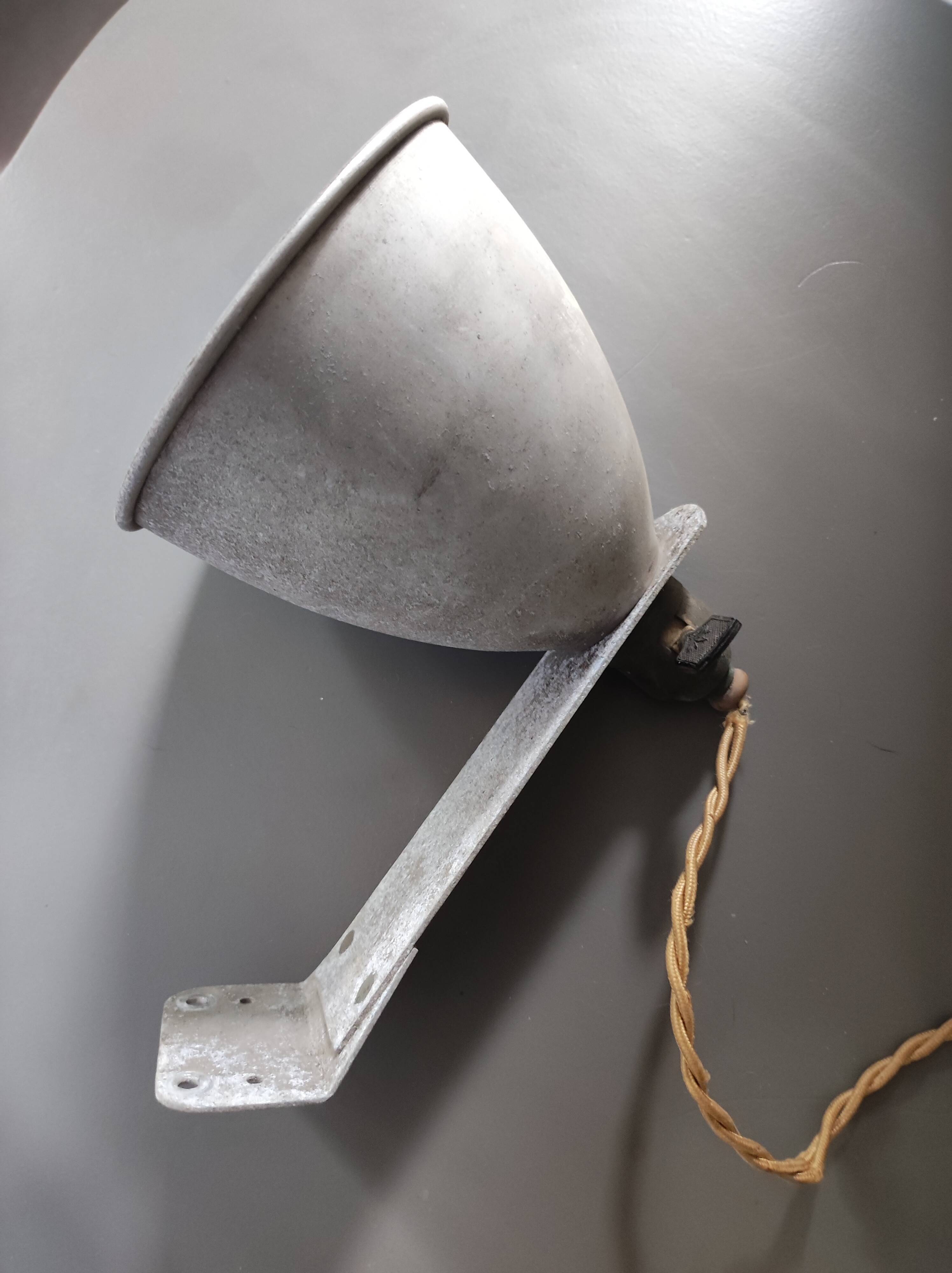 Lamp wall lamp design workshop lampshade reflector socket style Gras Ravel