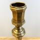 Antique Louis XV Period Candlestick Candle Holder Gilt Solid Bronze
