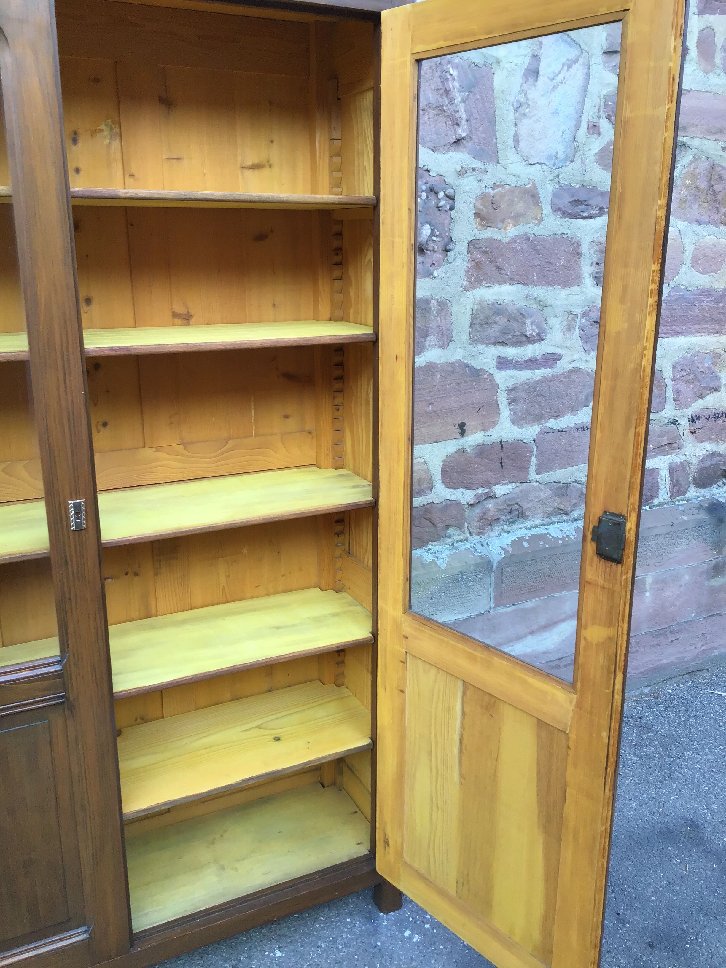 Showcase / library spirit Parisian cabinet vintage 1950