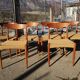 Series of 6 Scandinavian chairs Arne Hovmand-Olsen for Mogens Kold - 60s