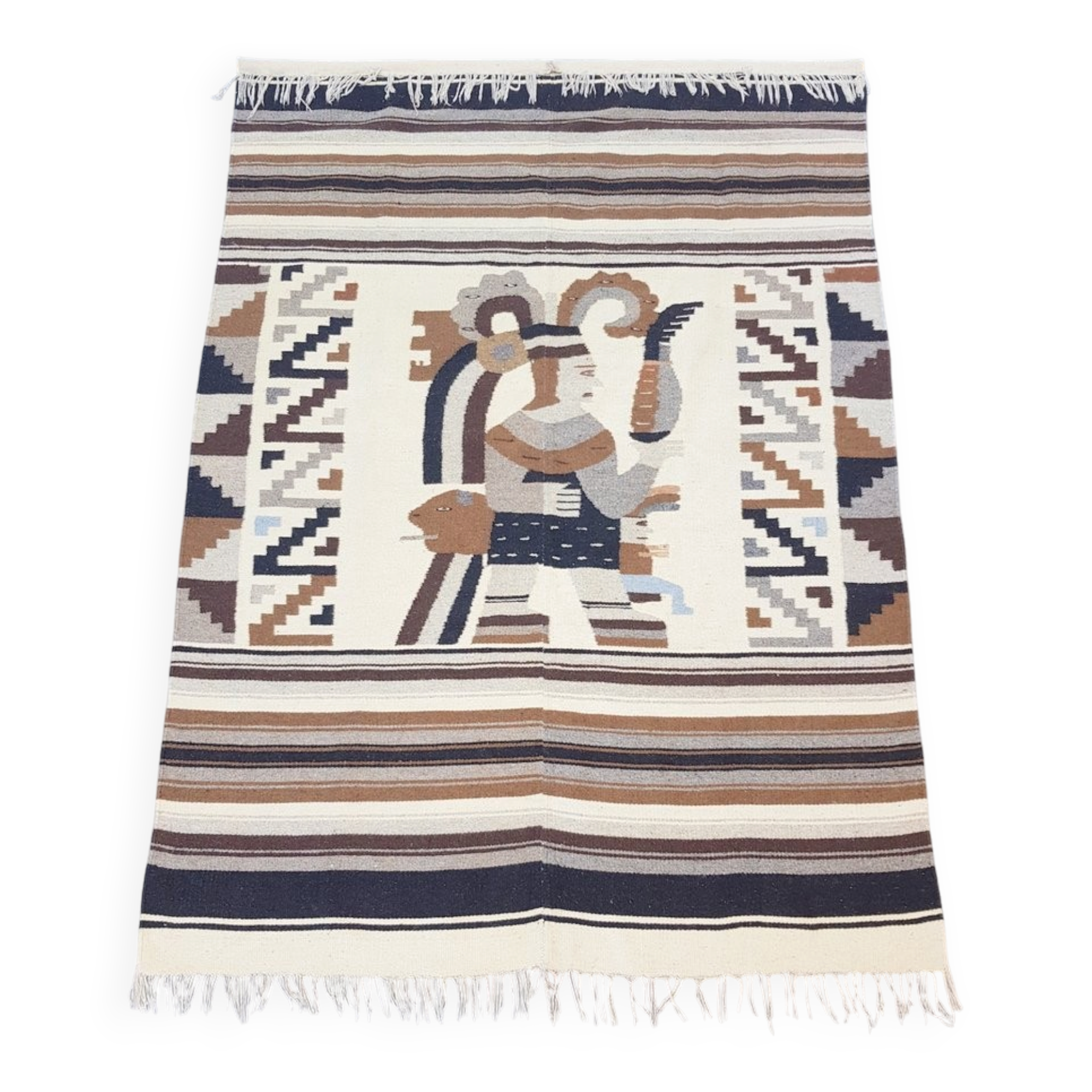 Vintage Kilim Wall Hanging Rug, 1970s