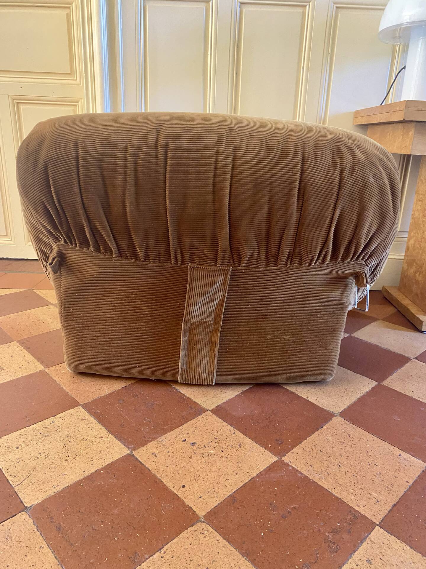 Paire de chauffeuses Michel Ducaroy pour Airborne