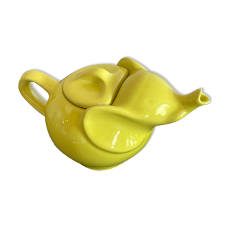 Large pistachio elephant teapot