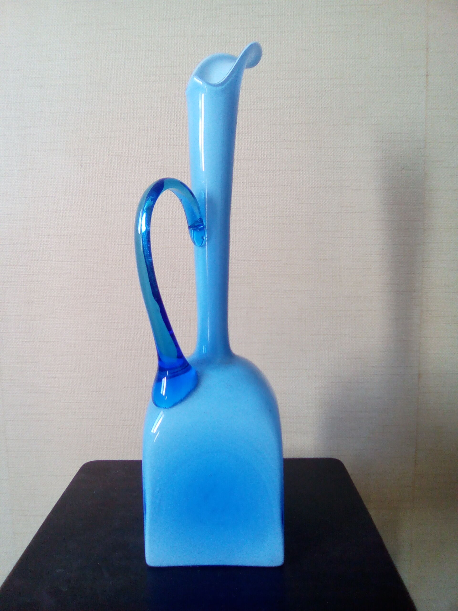 Vlown glass ewer 70s