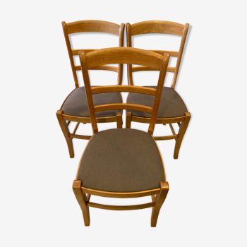 3 chaises Baumann