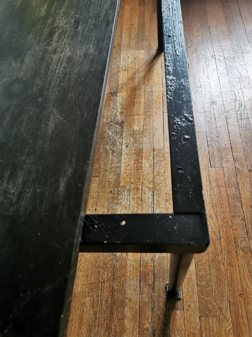 Metal workshop table 1950
