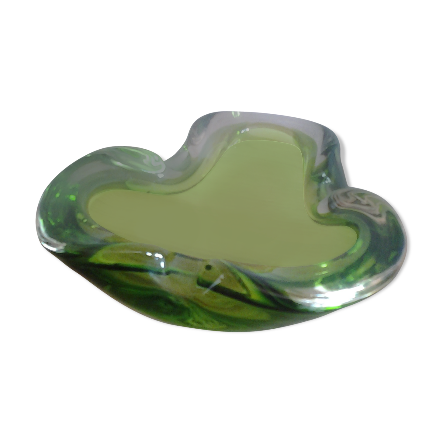 Murano glass ashtray