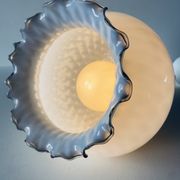 Glass hanging lamp