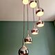 Large waterfall chandelier, design Hans-Agne Jakobsson, 1960-70
