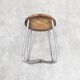 Tubular steel hocker by Karel Ort for Gottwald, 1930s