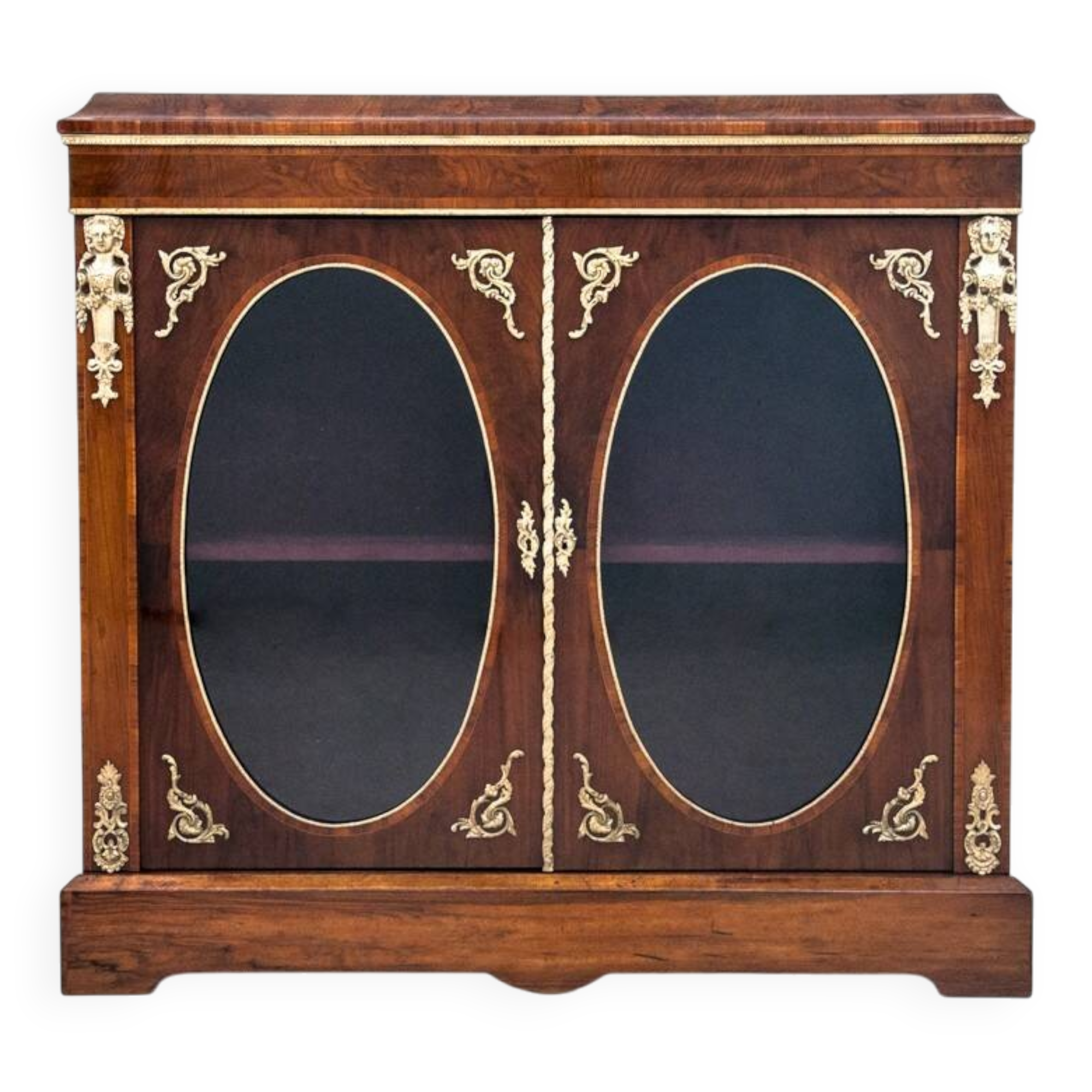 Antique French chest of drawers, late 19th century. After renovation.